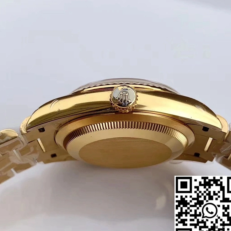 Day-Date Roman Rolex EW M128238 Scale Dial White Time Factory 0129